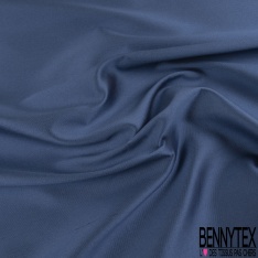 Gabardine de soie polyester recto satiné allure verso mat sable