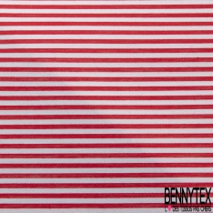 Jacquard sergé imprimé rayure verticale noir roux