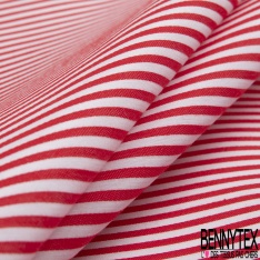 Jacquard sergé imprimé rayure verticale noir roux