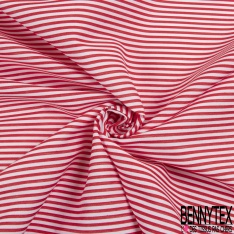 Jacquard sergé imprimé rayure verticale noir roux