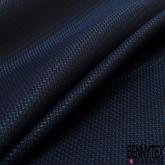 Jacquard imprimé rayure horizontale blanc optique rouge