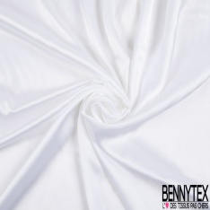 Satinette polyester uni bordeaux