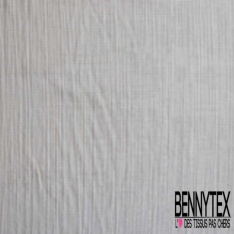 Simple gaze de coton grand carreau aubergine raisin de Montana