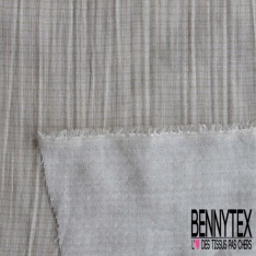 Simple gaze de coton grand carreau aubergine raisin de Montana