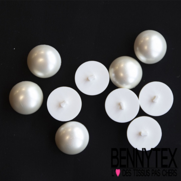 10 boutons à queue métal canon de fusil bombé motif éléphant