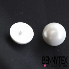 10 boutons à queue métal canon de fusil bombé motif éléphant