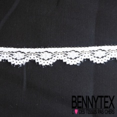 5m galon dentelle de Calais fixe festonné noir
