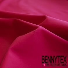 Voile de coton uni rouge en flamme