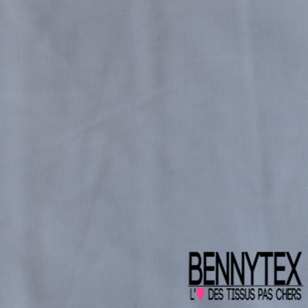 Voile de coton uni blanc optique élasthanne