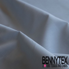 Voile de coton uni blanc optique élasthanne