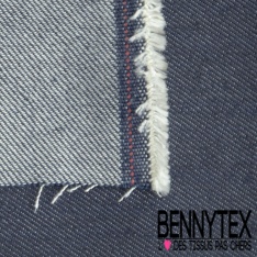 Jeans coton moyen élasthanne charbon profond