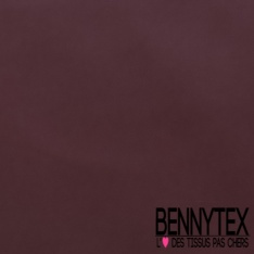 Coupon 3m satin polyester uni prune