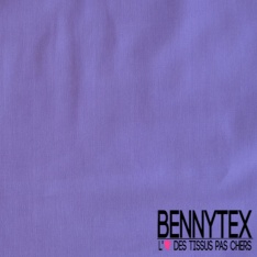 Coupon 3m voile de coton uni iris