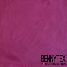 Coupon 3m voile de coton uni tulipe violette