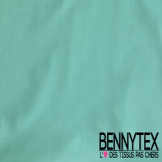 Coupon 3m voile de coton uni corail