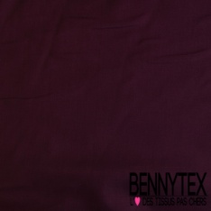 Coupon 3m voile de coton uni bordeaux