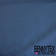 Coupon 3m voile de coton uni gris acier