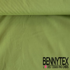 Coupon 3m voile de coton uni clémentine