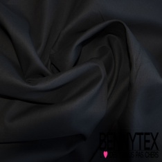 Coupon 3m voile de coton uni anthracite