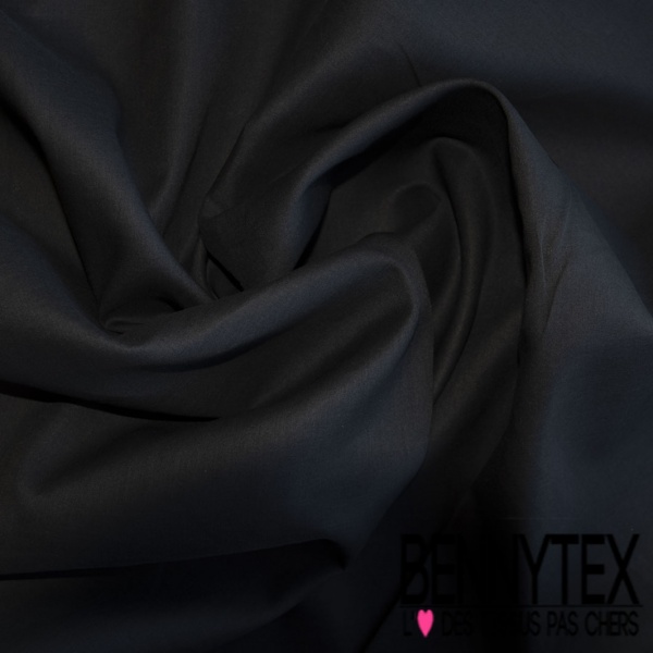 Coupon 3m voile de coton uni anthracite