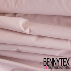 Coupon 3m voile de coton uni blanc cassé