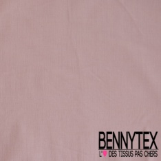 Coupon 3m voile de coton uni blanc cassé