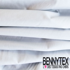 Coupon 3m voile de coton uni rose nude