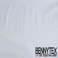 Coupon 3m voile de coton uni rose nude