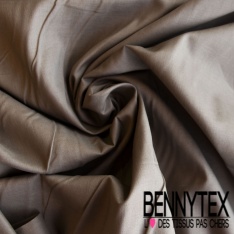 Coupon 3m voile de coton uni gris clair