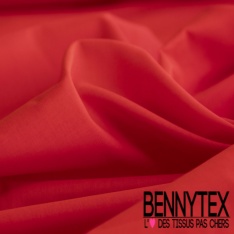 Coupon 3m voile de coton uni onde bleue