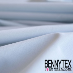Coupon 3m voile de coton uni mastique