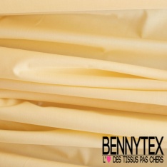 Coupon 3m voile de coton uni bleu étoile