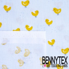 Toile lorraine impression ballon de baudruche festif fond blanc optique