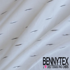 Coupon 3m Voile fibranne viscose uni coquille d'oeuf