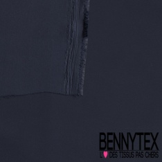 Crêpe polyester double retors uni olive dorée certifié Oeko Tex