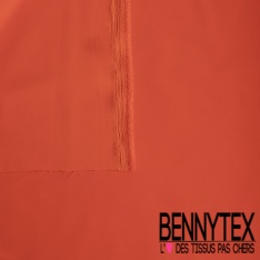 Crêpe polyester double retors uni bleu de saxe certifié Oeko Tex