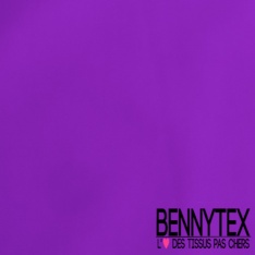 Crêpe polyester double retors uni vert marine certifié Oeko Tex