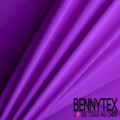 Crêpe polyester double retors uni vert marine certifié Oeko Tex