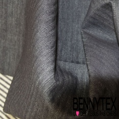 Jeans coton épais bleu moyen
