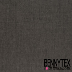 Jeans coton épais double face recto rayure verticale bleu brut blanc discret envers uni bleu brut