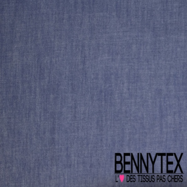 Jeans coton élasthanne bleu denim moyen