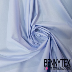 Coupon 3 m Popeline coton polyester élasthanne uni café noir