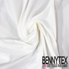 Coupon 3 m Popeline coton polyester uni arbuste