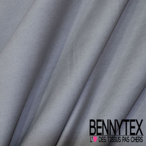 Jeans coton élasthanne moyen charbon brut