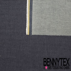 Jeans coton élasthanne moyen gris charbonneux