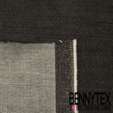 Jeans coton élasthanne noir charbon bleuté