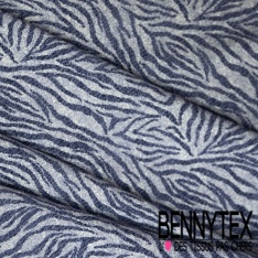 Crêpe viscose uni café noir