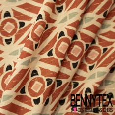 Fibranne viscose imprimé quadrillage marine fleur dentelle marine fond rayure verticale lurex or argent blanc optique
