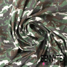 Gabardine satin coton contrecollée rigide motif rayure serpent verticale