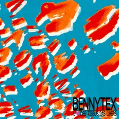 Satin coton élasthanne imprimé grande fleur graphique fond violet oeko tex